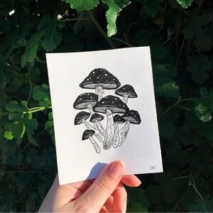 mushroom art